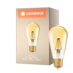 Ledvance Vintage 1906 LED E27 Pære klar 6.5W 725lm - 824 ekstra varm hvid | dæmpbar - erstatter 55W
