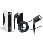 D'Lite Jordspyd Lys Fuse Strømkabel Sort | IP65 - Egnet til 1x GU10 | incl. cable 2 Meter