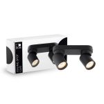 D'Lite Loft Spot Clio Sort Vipbar| Egnet til 2x GU10