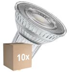 Fordelspakke 10x Ledvance LED Spot GU10 PAR16 6.1W 575lm 60D - 940 Kold Hvid | Bedste Farvegengivelse - Dæmpbar - Erstatter 80W